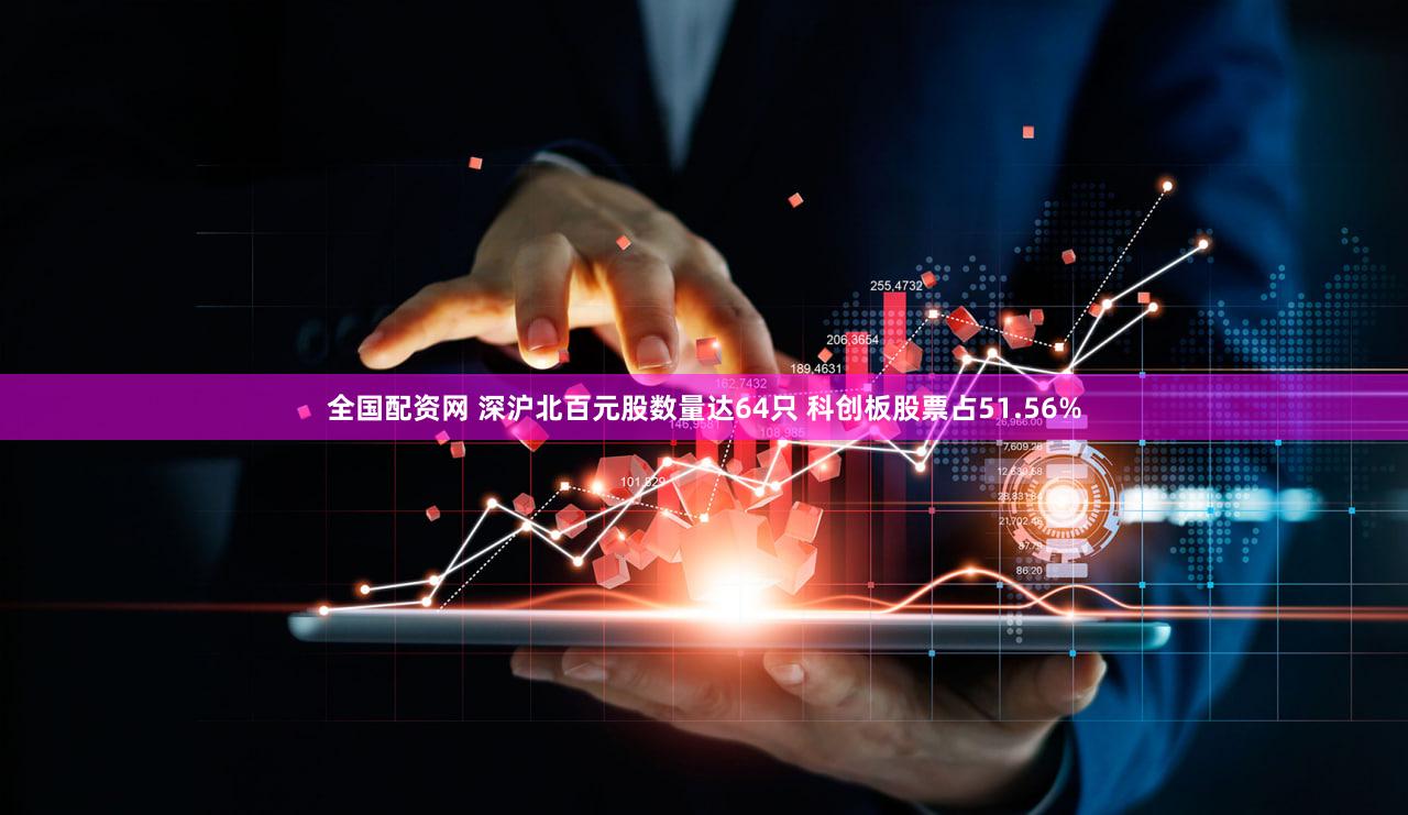 全国配资网 深沪北百元股数量达64只 科创板股票占51.56%