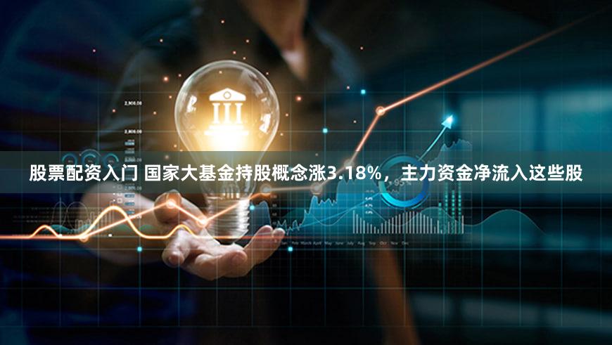 股票配资入门 国家大基金持股概念涨3.18%，主力资金净流入这些股