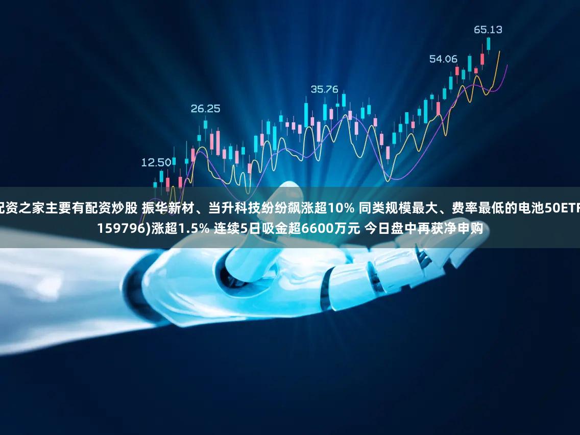 配资之家主要有配资炒股 振华新材、当升科技纷纷飙涨超10% 同类规模最大、费率最低的电池50ETF(159796)涨超1.5% 连续5日吸金超6600万元 今日盘中再获净申购